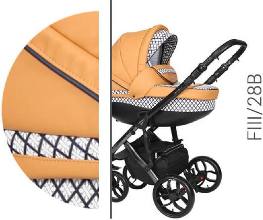 Πολυκαρότσι 2 σε 1 Baby Merc BM.STYLE3.28B.ORANGE Πορτοκαλί