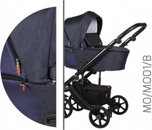 Πολυκαρότσι 2σε1 Baby Merc MoscaBM.MOSCA.M001.BLUE.DUO Μπλε