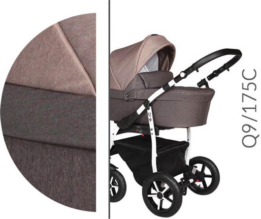 Πολυκαρότσι 3 σε 1 Baby Merc BM.Q9.175C.BROWN Καφέ