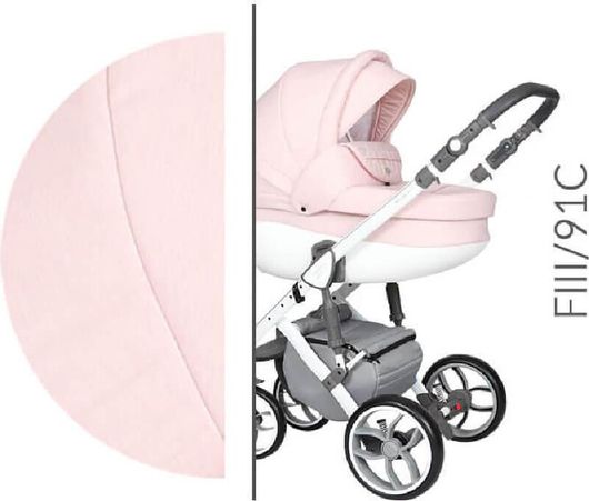 Πολυκαρότσι 3 σε 1 Baby Merc BM.STYLE3.91C.PINK Ροζ