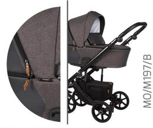 Πολυκαρότσι 3 σε1 Baby Merc Mosca BM.MOSCA.M197.MOCCA Καφε