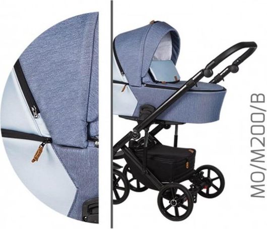 Πολυκαρότσι 3 σε1 Baby Merc Mosca BM.MOSCA.M200.BLUE Μπλε