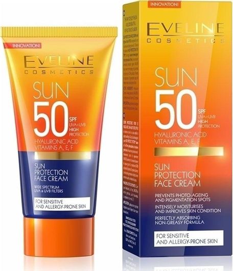 Αντηλιακή Κρέμα Προσώπου Eveline Cream SFP50 50ml