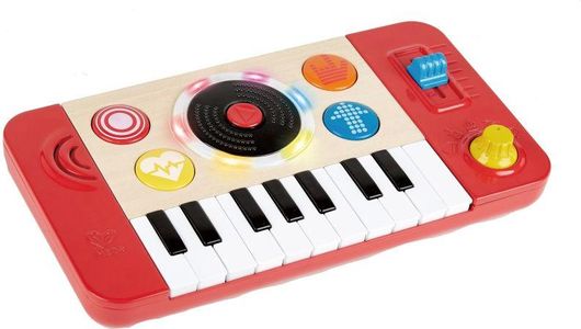 Σετ DJ & Μουσική Κονσόλα με Πλήκτρα Hape E0621 για 1+ Ετών