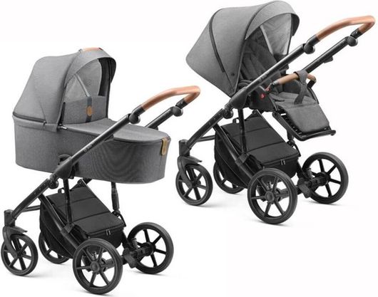 ΠΟΛΥΚΑΡΟΤΣΙ 2 ΙΝ 1 Jedo Koda J.KODA.X33.GREY Γκρί