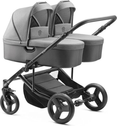 Καρότσι Διδύμων 2 ΙΝ 1 Jedo J.DUO30 Γκρί