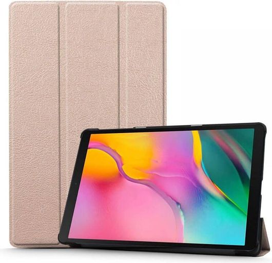 Θήκη Tablet για Lenovo Tab P10 10.1" Δερματίνη Ροζ Χρυσό