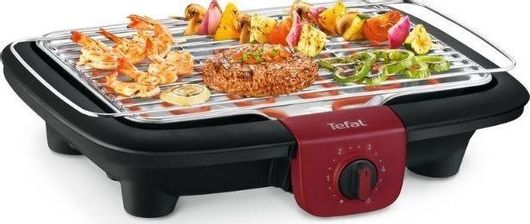 Ηλεκτρική Ψησταριά Σχάρας Tefal BG90E5 Εasy Grill Adjust 2300W με Ρυθμιζόμενο Θερμοστάτη