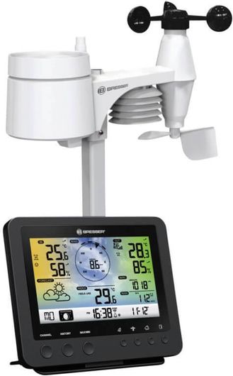 Ασύρματος Μετεωρολογικός Σταθμός Bresser Weather Center 5-in-1 WLAN Prof Sensor