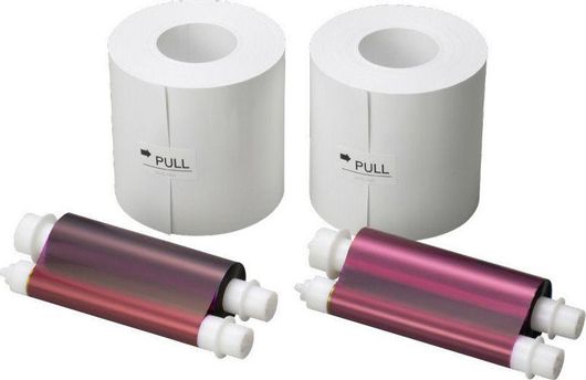 Μελανοταινία & Χαρτί Mitsubishi CK-D768 για CP-D90DW-P/CP-D70DW/CP-D707DW 2τμχ