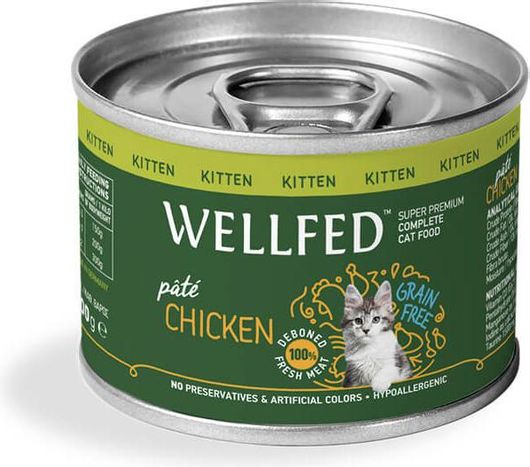 Wellfed Kitten Chicken - 200gr