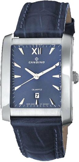 Γυναικείο Ρολόι Candino Δερμάτινο Λουράκι C4130/2 Μπλε