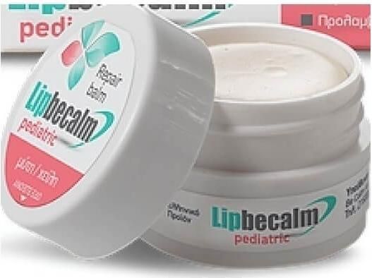 Επανορθωτικό Βάλσαμο Lipbecalm Repair Balm Pediatric για την Ευαίσθητη Επιδερμίδα των Παιδικών Χειλιών & Μύτης 10ml