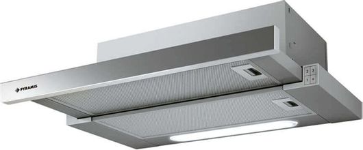 Απορροφητήρας Pyramis Essential Slim Turbo Συρόμενος 60cm Inox