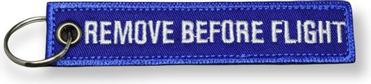 Μπρελόκ 720 Ύφασμα Remove Before Flight Μπλε