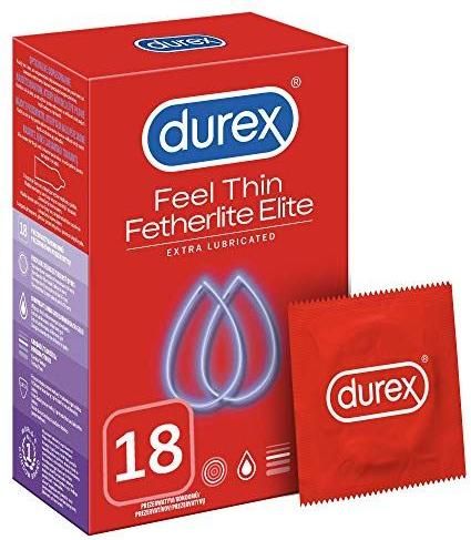 Προφυλακτικά Durex Feel Thin Feel & Extra Lube 18τμχ