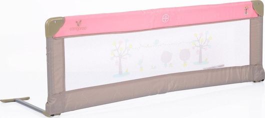 Πτυσσόμενο Προστατευτικό Κάγκελο Κρεβατιών Cangaroo Ροζ