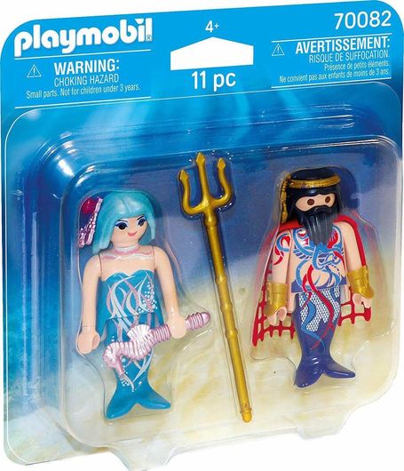 Playmobil Duo Pack Sea King and Mermaid για 4+ Ετών #70082