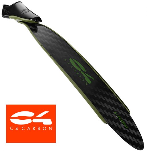 Βατραχοπέδιλα Κατάδυσης C4 Carbon L-1090 Pesca FS-30 Μαύρο