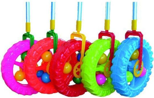 Ρόδα με Ήχους για 36+ Μηνών (Διάφορα Σχέδια) 1τμχ