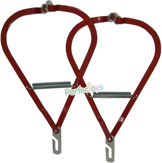 Γάντζοι Κούνιας Lazarid 79-11 από Μέταλλο Κόκκινοι