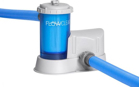 Διάφανη Αντλία Πισίνας Bestway Flowclear 5.678 lt/h με Φίλτρο