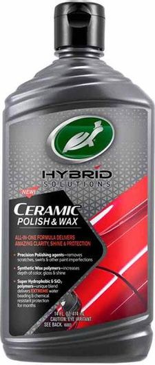 Υγρό Κερί Γυαλίσματος Και Προστασίας Cermic Polish & Wax Turtle Wax 500mL