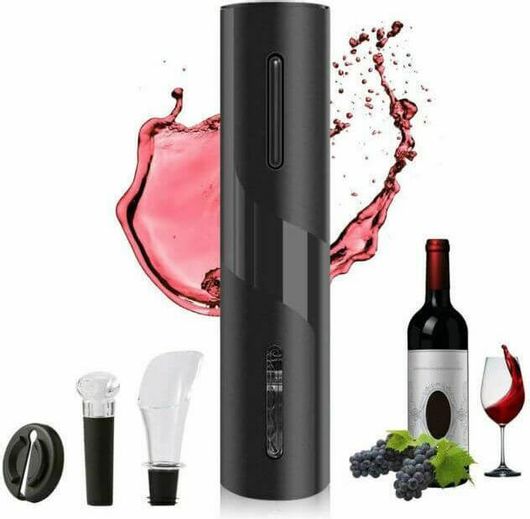 Ηλεκτρικό (Με Μπαταρίες) Τιρμπουσόν Κρασιού 4 Σε 1 As21134