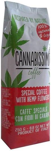 Καφές Cannabissimo Με Ανθούς Κάνναβης 250 gr