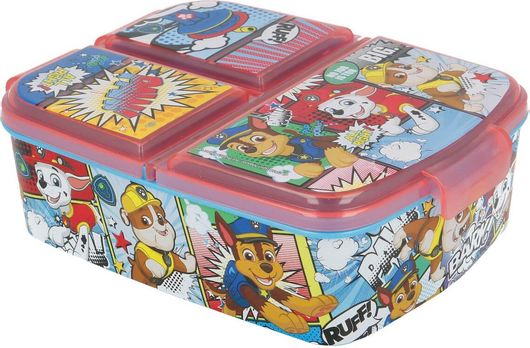 Δοχείο Φαγητού Multi Compartment Sandwich Box Paw Patrol Comic 19.5X16.5X6.7