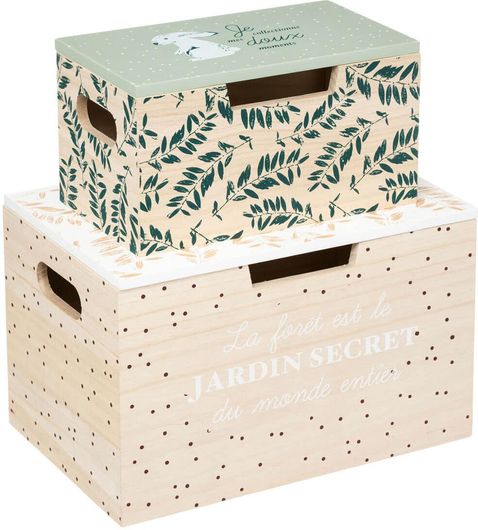 Παιδικό Κουτί Αποθήκευσης Spitishop 2τμχ A-S 174281