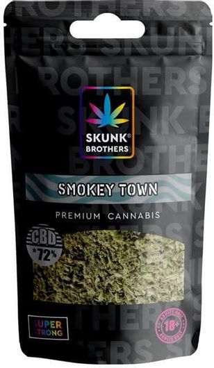 Ανθός Κάνναβης Skunk Brothers Smokey Town 72% 10gr