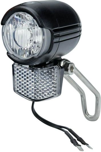 Φώς Ποδηλάτου Lampa Εμπρόσθιο E-Bike Led 6>48v 60 Lumen με Ανακλαστήρα για Δυναμό 93555