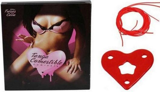 Εσώρουχο Βρώσιμο Secret Play Edible String Gummy For Her Strawberry Champagne 1τμχ