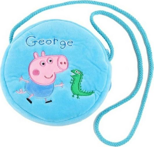 Βρεφική Τσάντα Πλαϊνή Γουρουνάκι George Peppa Pig Hwpp072