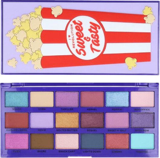 Παλέτα Σκιών Ματιών Popcorn Revolution Beauty I Heart Revolution Tasty 22gr