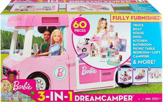 Barbie Dreamcamper Τροχόσπιτο για 3+ Ετών