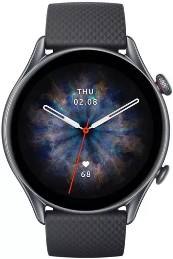 Smartwatch Amazfit GTR 3 Pro 1.45" Aluminium Case & Silicone Strap Infinite Black