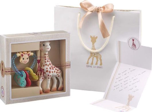 Σετ Δώρου για Μωρά Sophie La Girafe Sophiesticated για 0-1 Μηνών