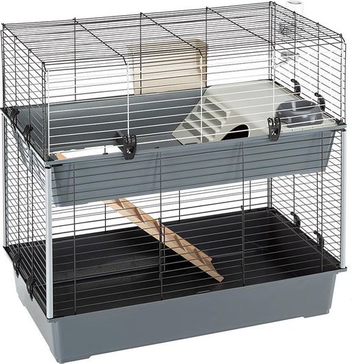 Κλουβί για Κουνέλια Ferplast Rabbit 100 Double με Δυο Επίπεδα 95x57x93.5cm