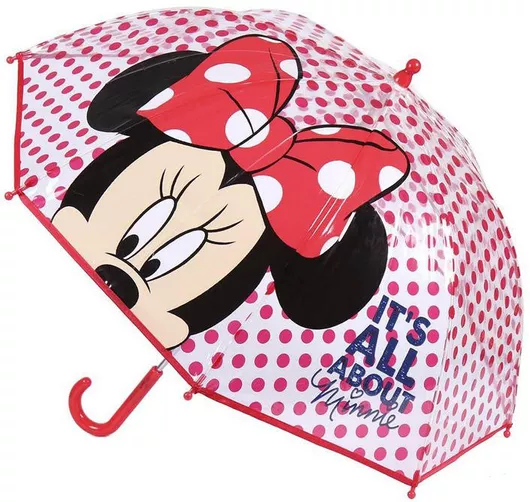 Ομπρέλα Παιδική Minnie Mouse It'S All About Umbrellas 71cm Κόκκινο