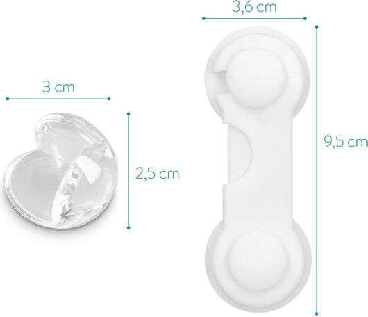 Προστατευτικά Γωνίων Navaris για Παιδιά 30τμχ