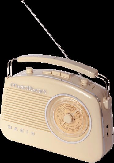 Ραδιόφωνο Madison MAD-VR60 Επιτραπέζιο Μπαταρίας Μπεζ