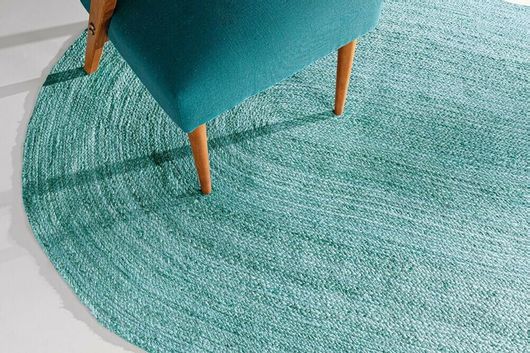 Χαλί Σαλονιού Guy Laroche Καλοκαιρινό από Γιούτα 140x210cm Native Aqua