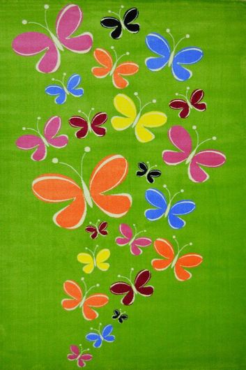 Παιδικό Χαλί Sprintzios Συνθετικό 133x200cm Jumpo 5911 Green
