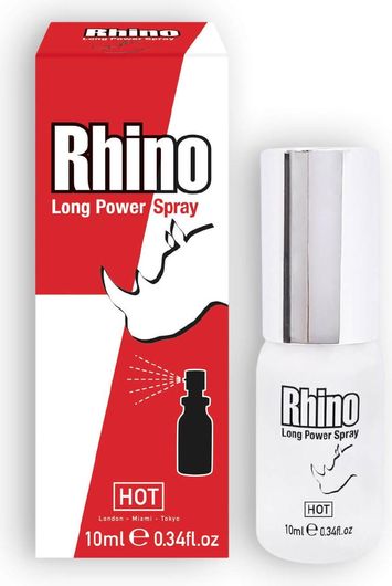 Επιβραδυντικό Σπρέι Hot Rhino Long Power Spray 10ml