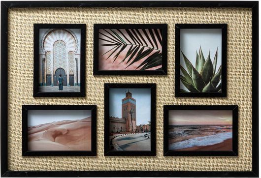 Κορνίζα Τοίχου Spitishop A-S Alia 179460 6 Θέσεων 58.2x40 Ξύλινη