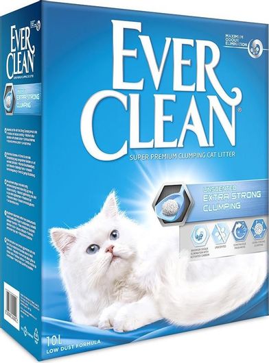 Άμμος Ever Clean Extra Strong Clumping Cat Litter Χωρίς Άρωμα Unscented 10Lt