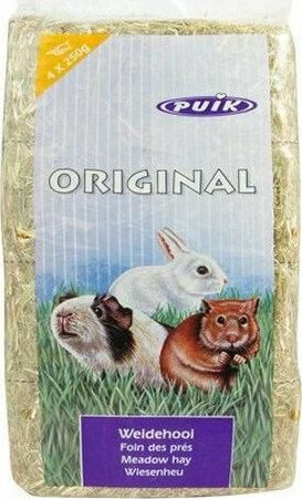 Τροφή Τρωκτικών Puik Original Αποξηραμένο χόρτο για κουνέλια 4x250g