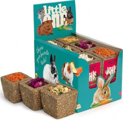 Τροφή Τρωκτικών Little One Bowl από Γρασίδι 65gr